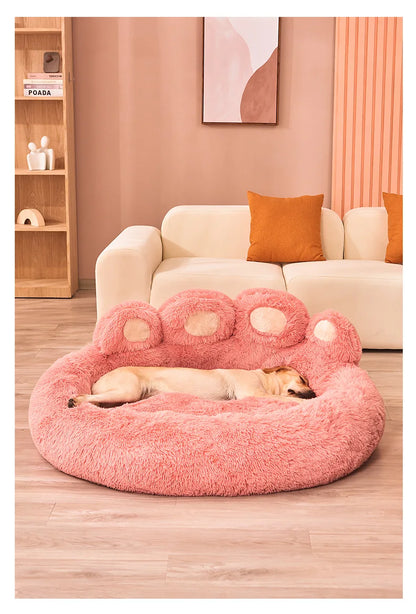 Fluffy Warm Dog Bed Soft Pet Sofa Mat