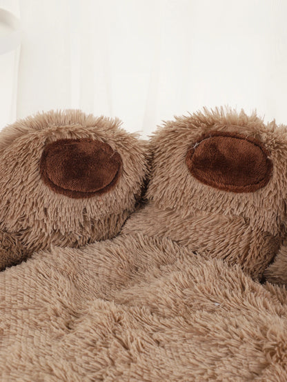 Fluffy Warm Dog Bed Soft Pet Sofa Mat