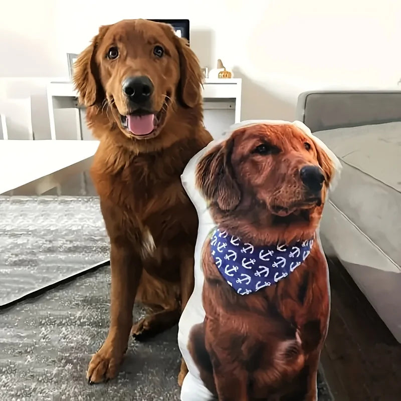 Customized Double Sided Pet Photo Cushion Pillow