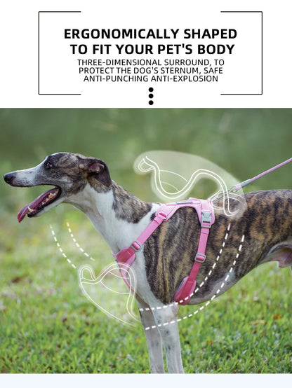 Breathable No Pull Reflective Dog Harness Vest