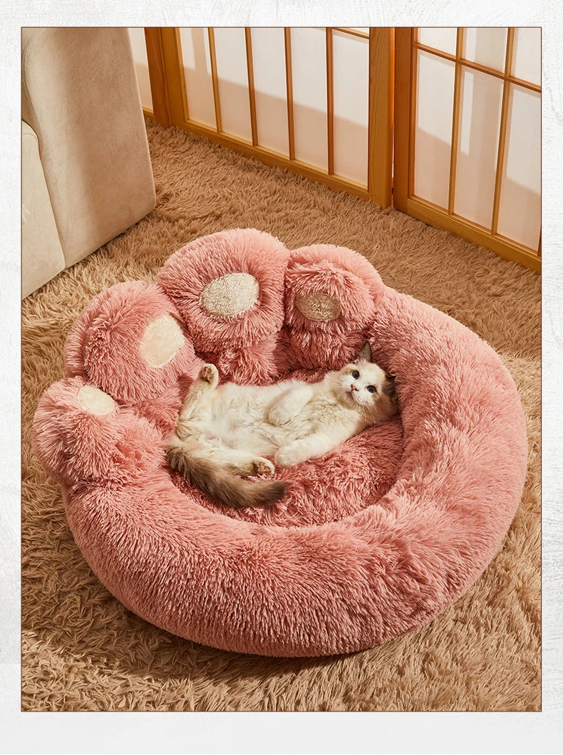 Fluffy Warm Dog Bed Soft Pet Sofa Mat