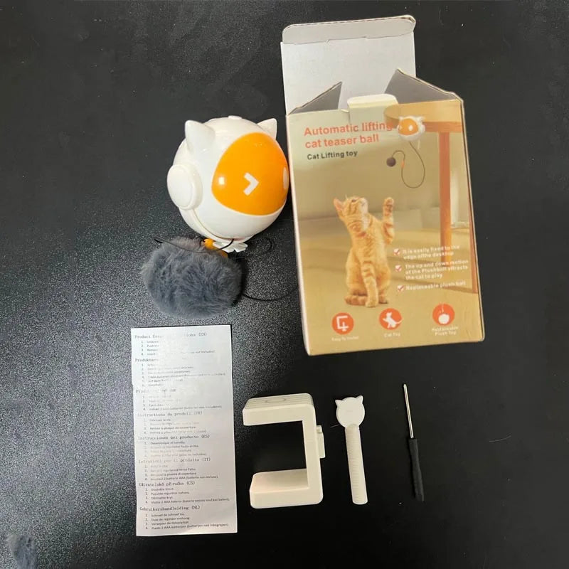 Automatic Interactive Self Moving Cat Toy Ball