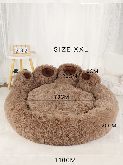Fluffy Warm Dog Bed Soft Pet Sofa Mat