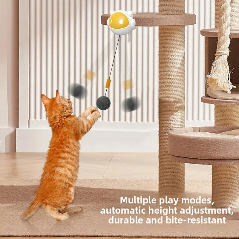 Automatic Interactive Self Moving Cat Toy Ball