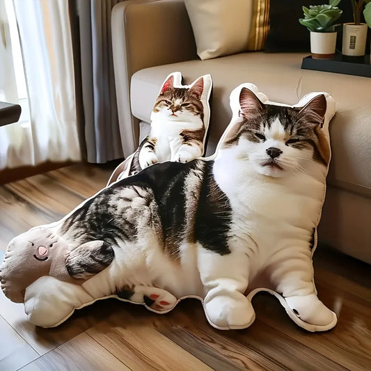 Customized Double Sided Pet Photo Cushion Pillow