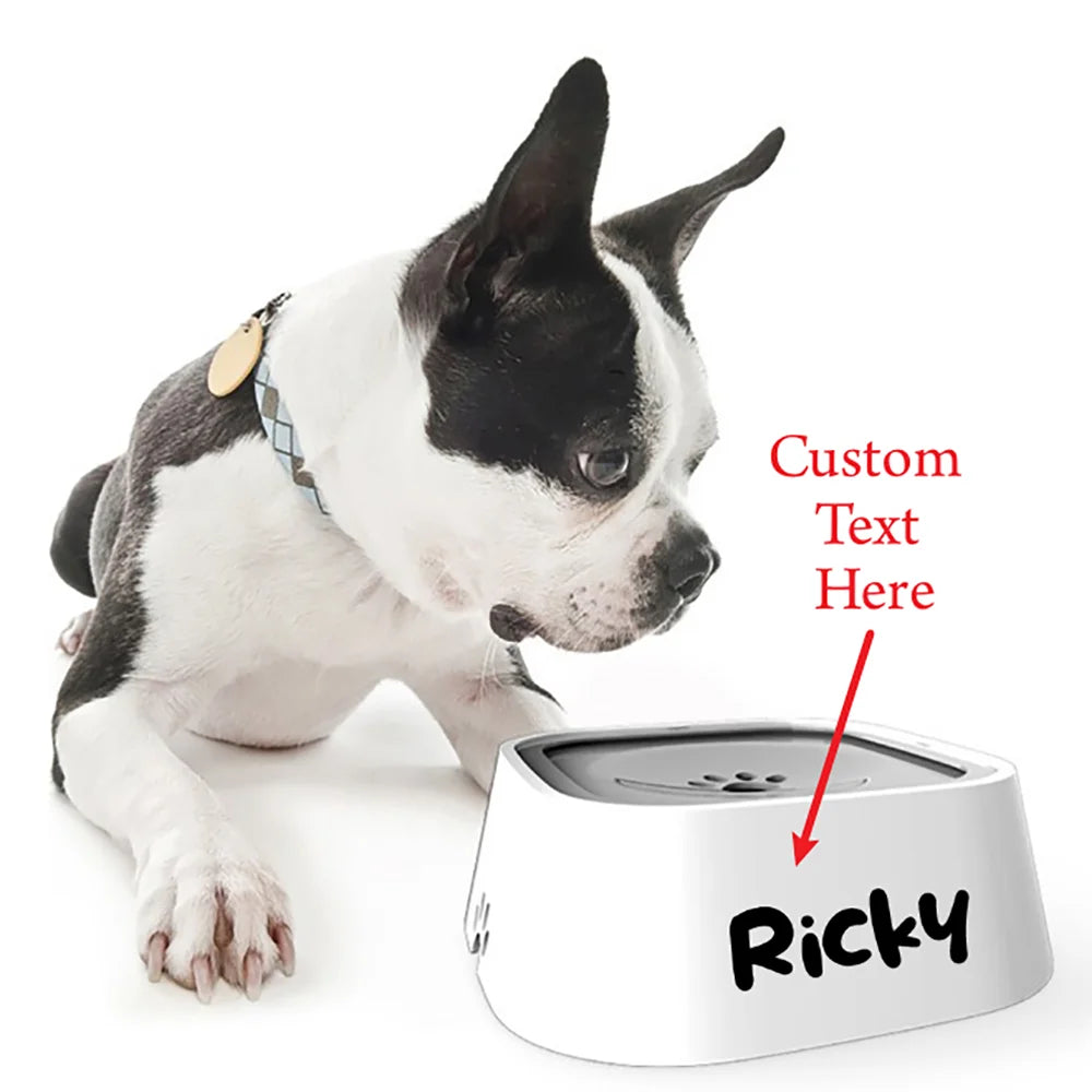 Custom No Spill Floating Dog Water Bowl Dispenser