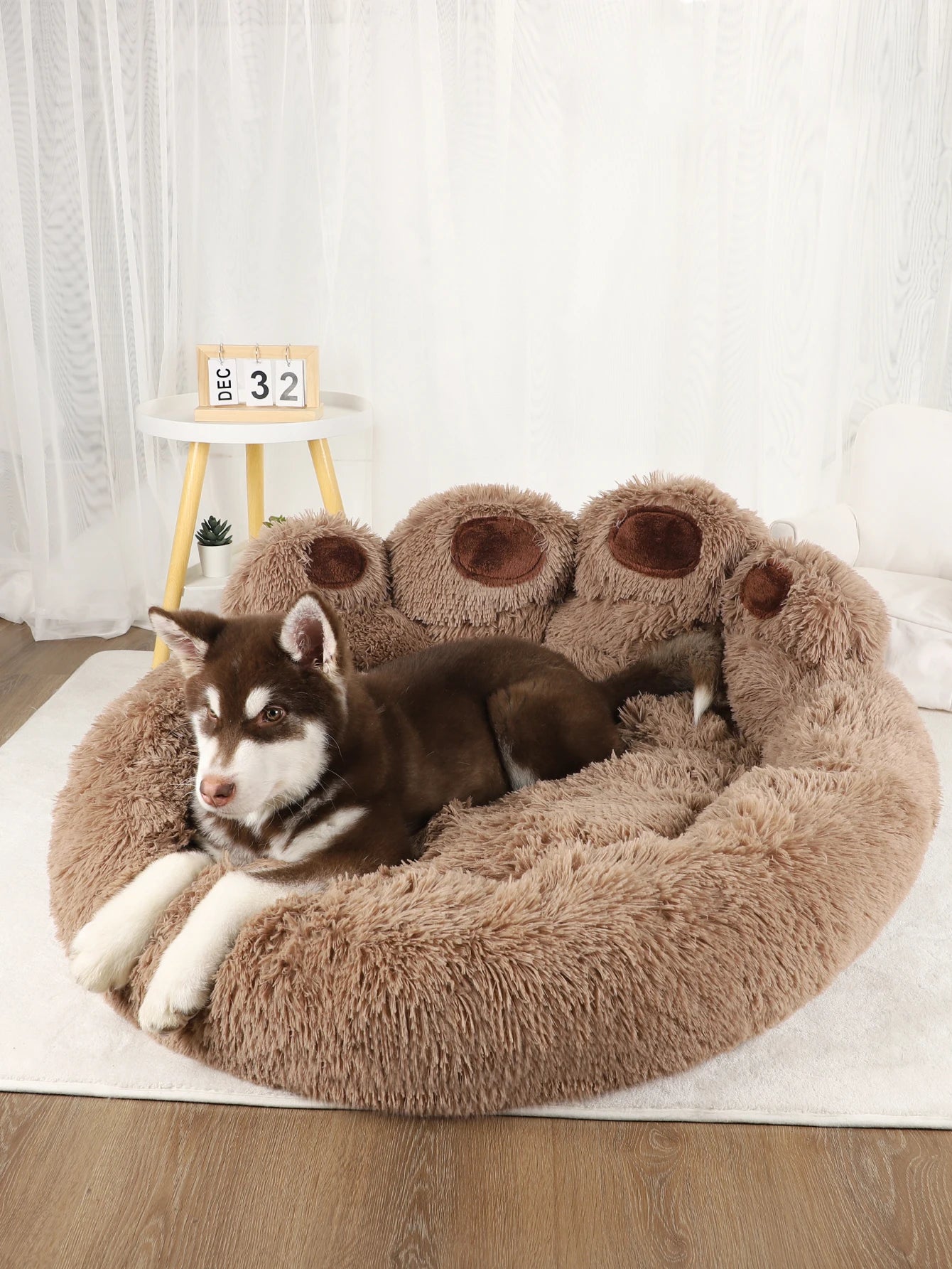 Fluffy Warm Dog Bed Soft Pet Sofa Mat