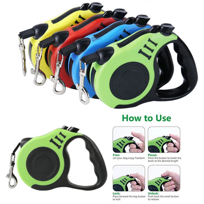LED Glowing Rechargeable Dog Collar Night Safety