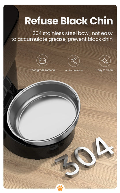 ROJECO Automatic Smart Pet Feeder for Cats Dogs